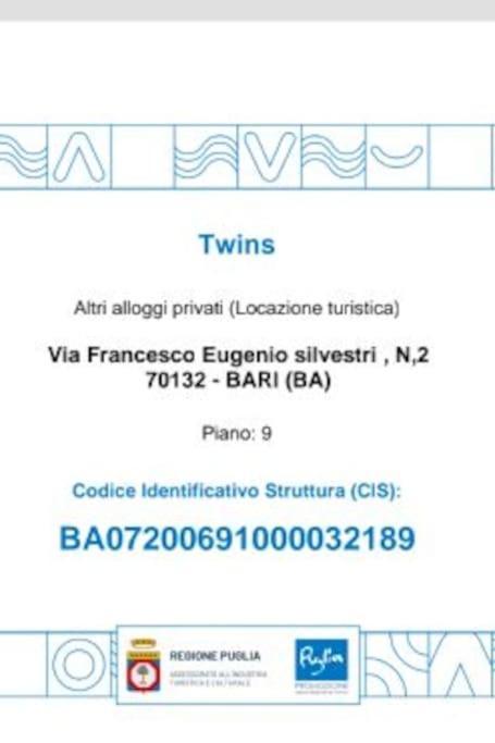 Apartamento Casa Twins Bari Exterior foto